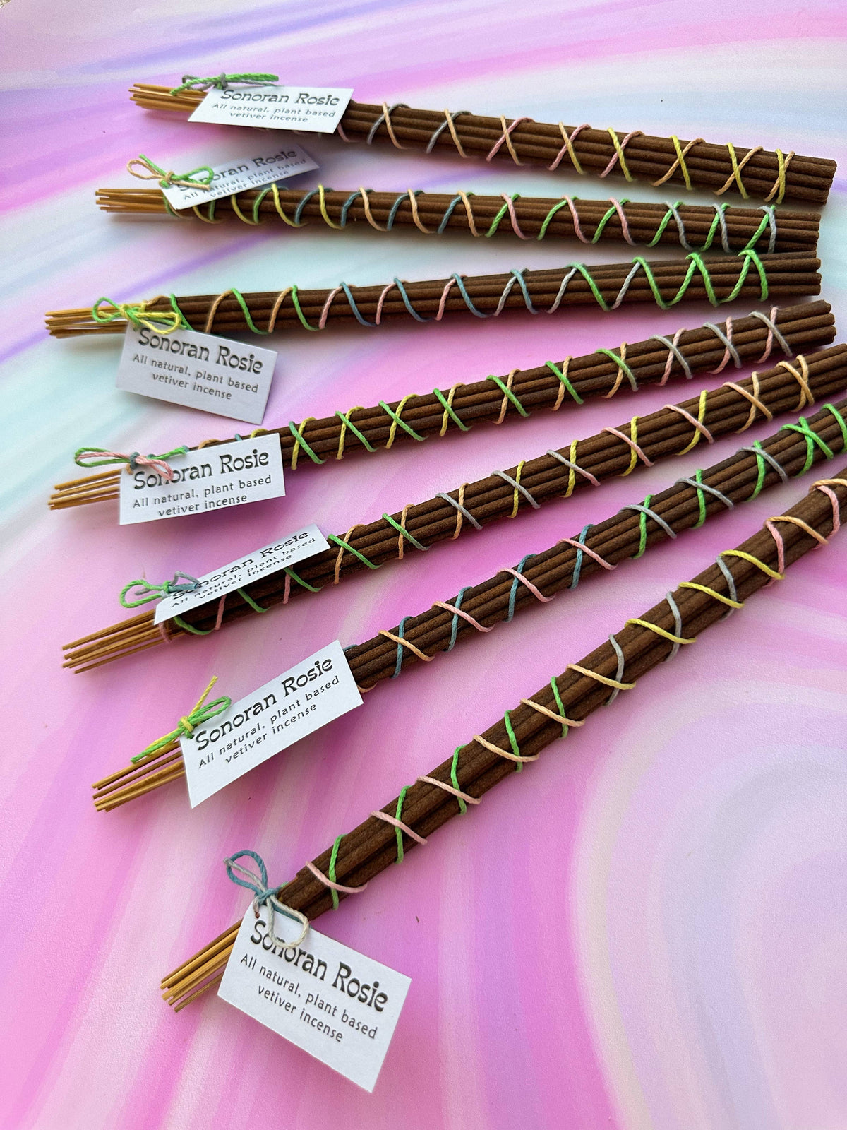 Natural Vetiver Essential Oil Incense Sticks