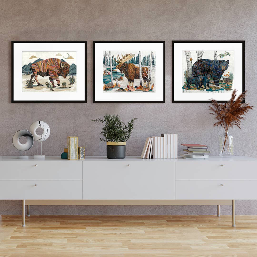 Art Print | Bison Wall Art | SAGE KING