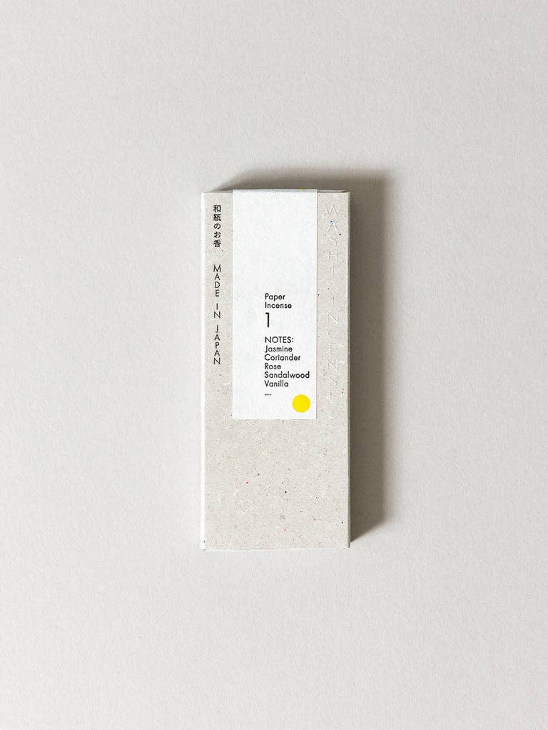 Washi Paper Incense 1 | Floral Warmth