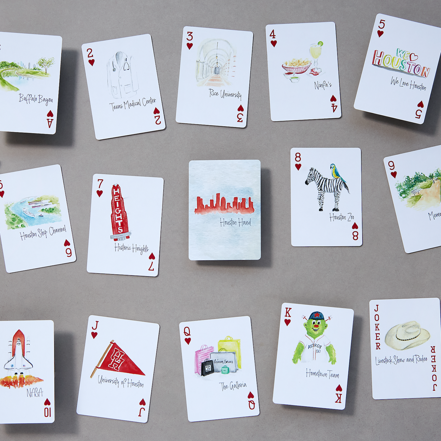 Houston | Playing Cards