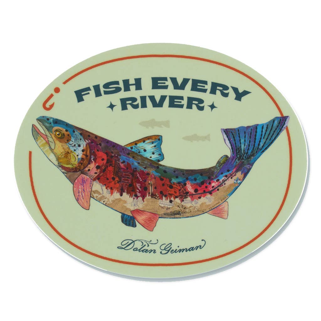 Fish Every River | Vinyl Sticker