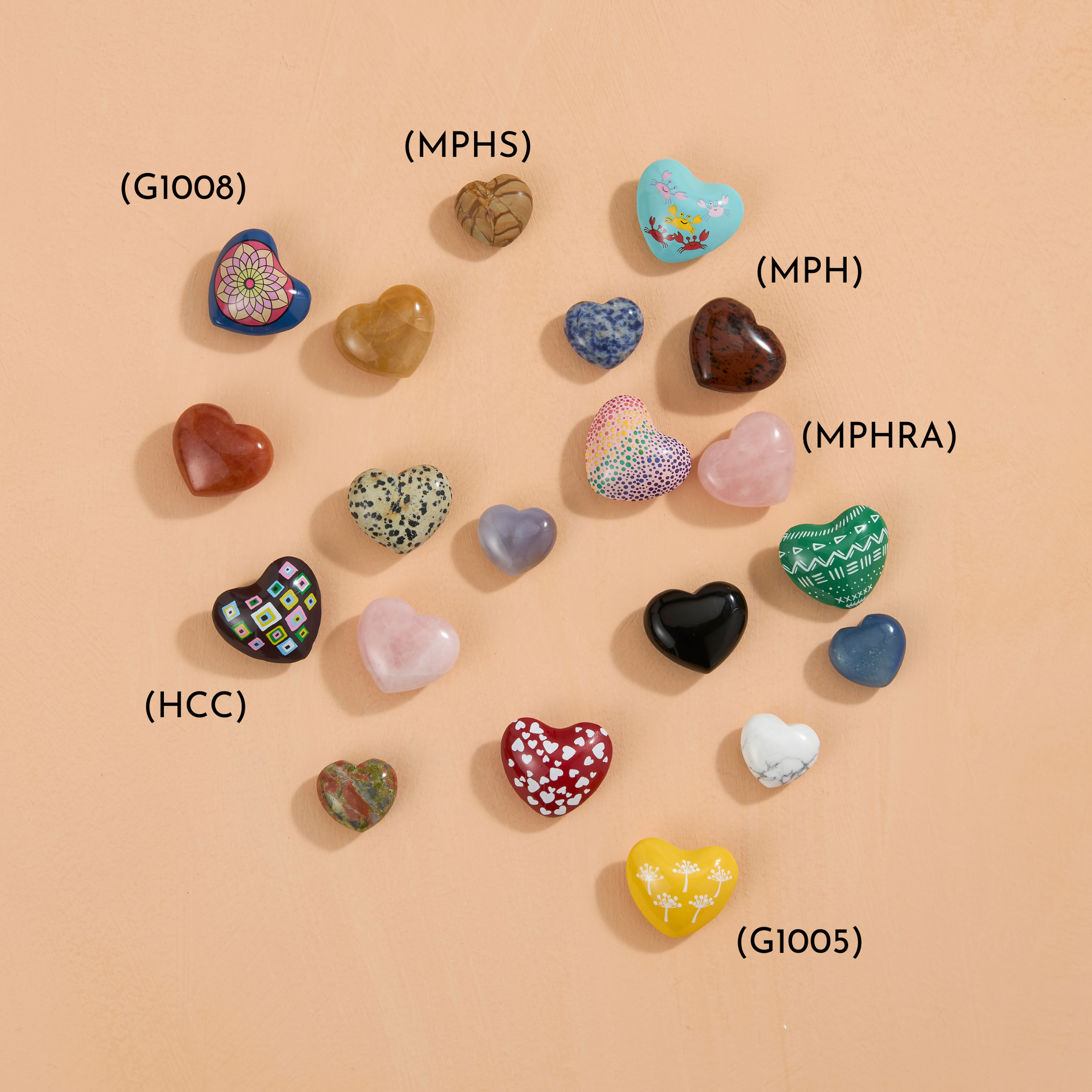 Mineral Hearts