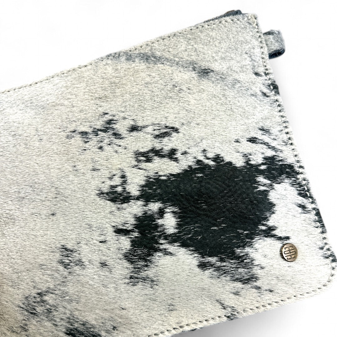 Modernist SM | Slate Distressed Snow Hair Hide