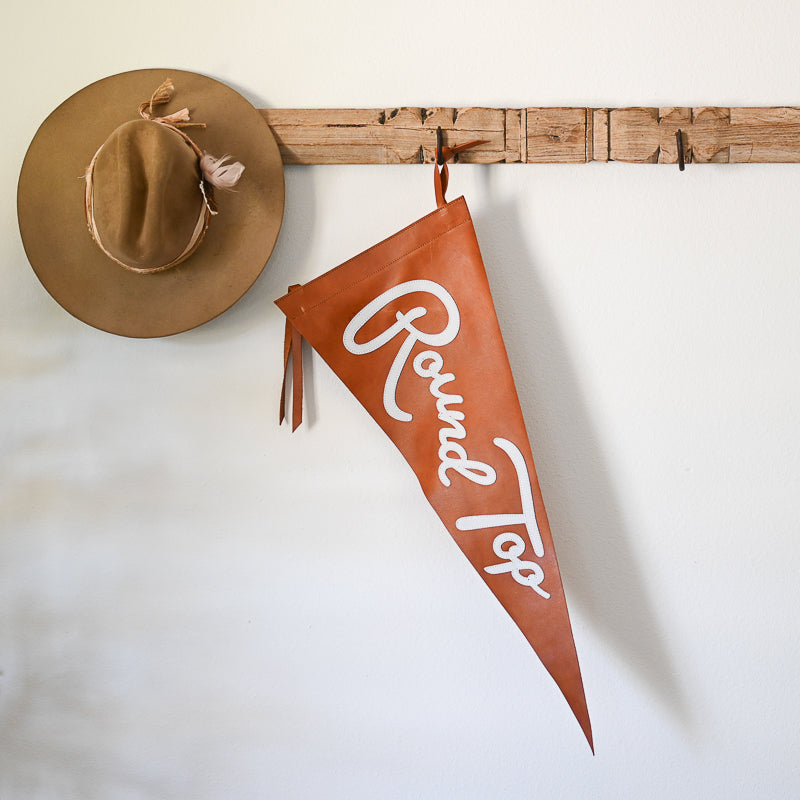 Round Top Cursive Pennant | Argos Honey