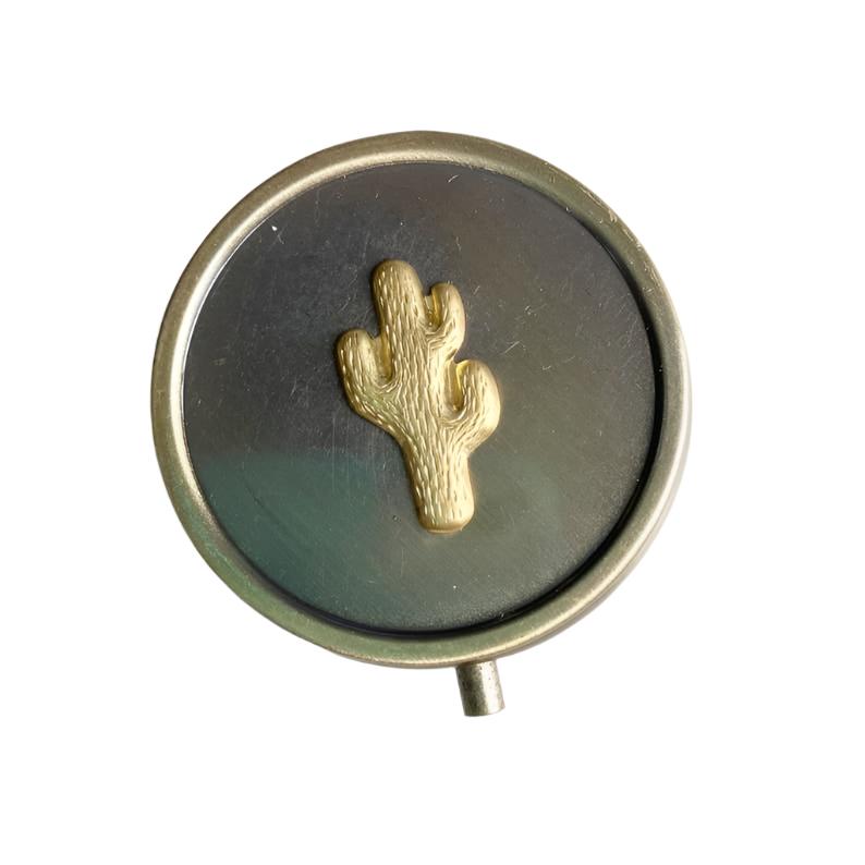 Bronze Pillbox | Cactus