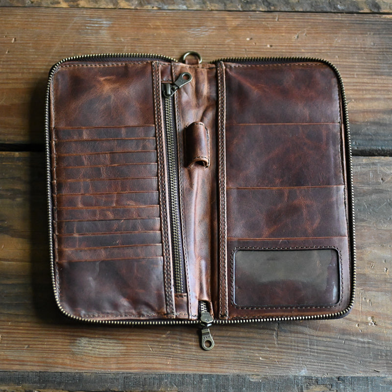 Passport Case | Bourbon