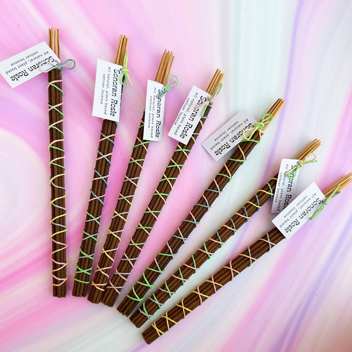 Natural Vetiver Essential Oil Incense Sticks