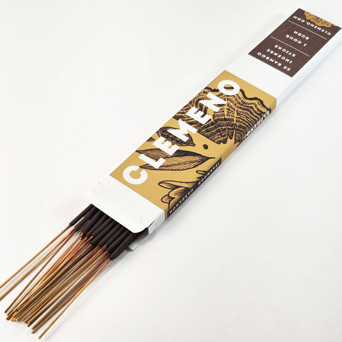 Teakwood Cardamom | Clemeno Incense Sticks