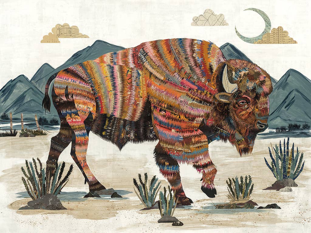 Art Print | Bison Wall Art | SAGE KING