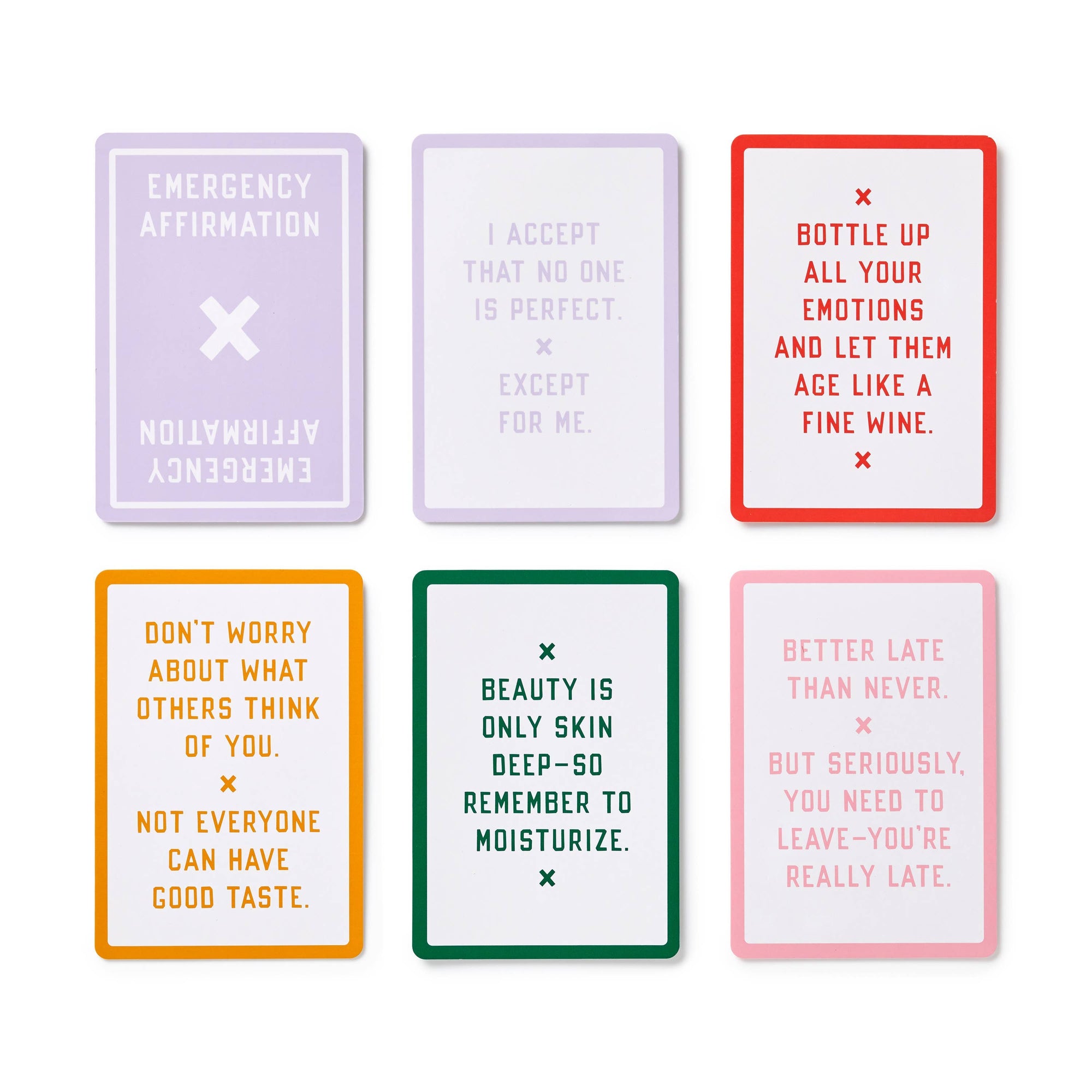 Brass Monkey Emergency Affirmations Exceptionally Stupid Days Card Deck