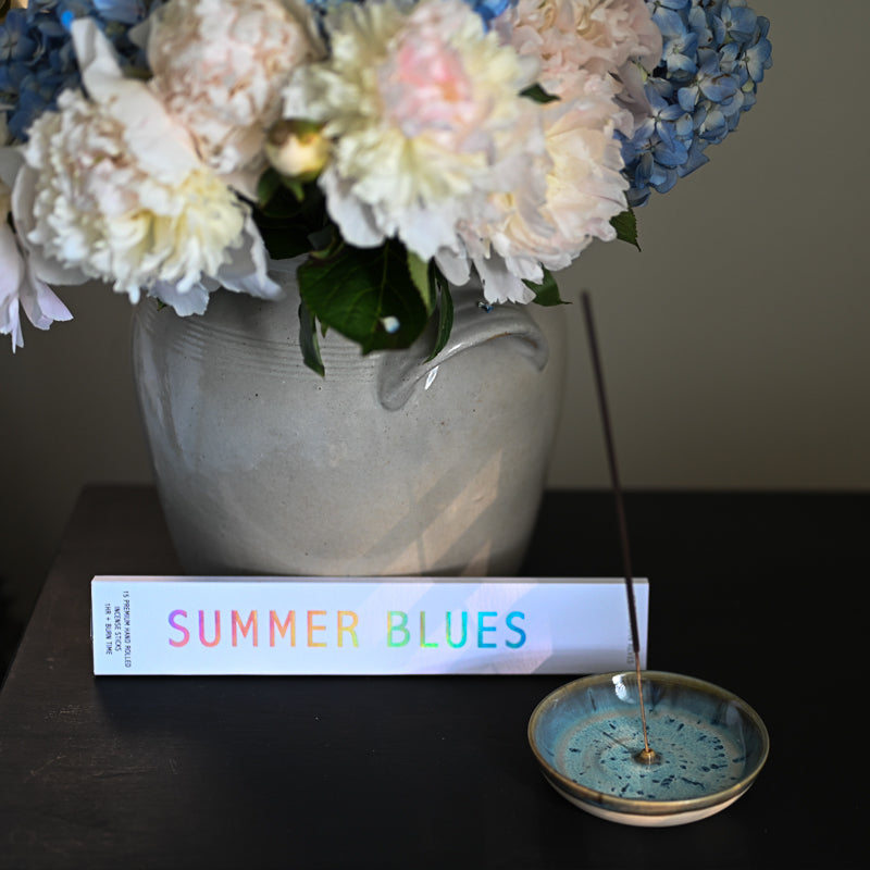 Summer Blues Hand Rolled Botanical Incense Sticks