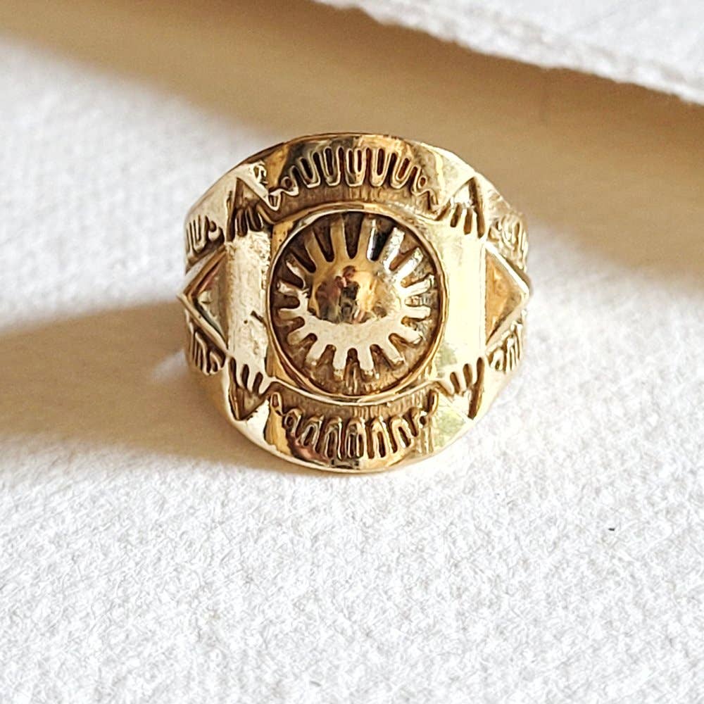 Sun Circle Ring