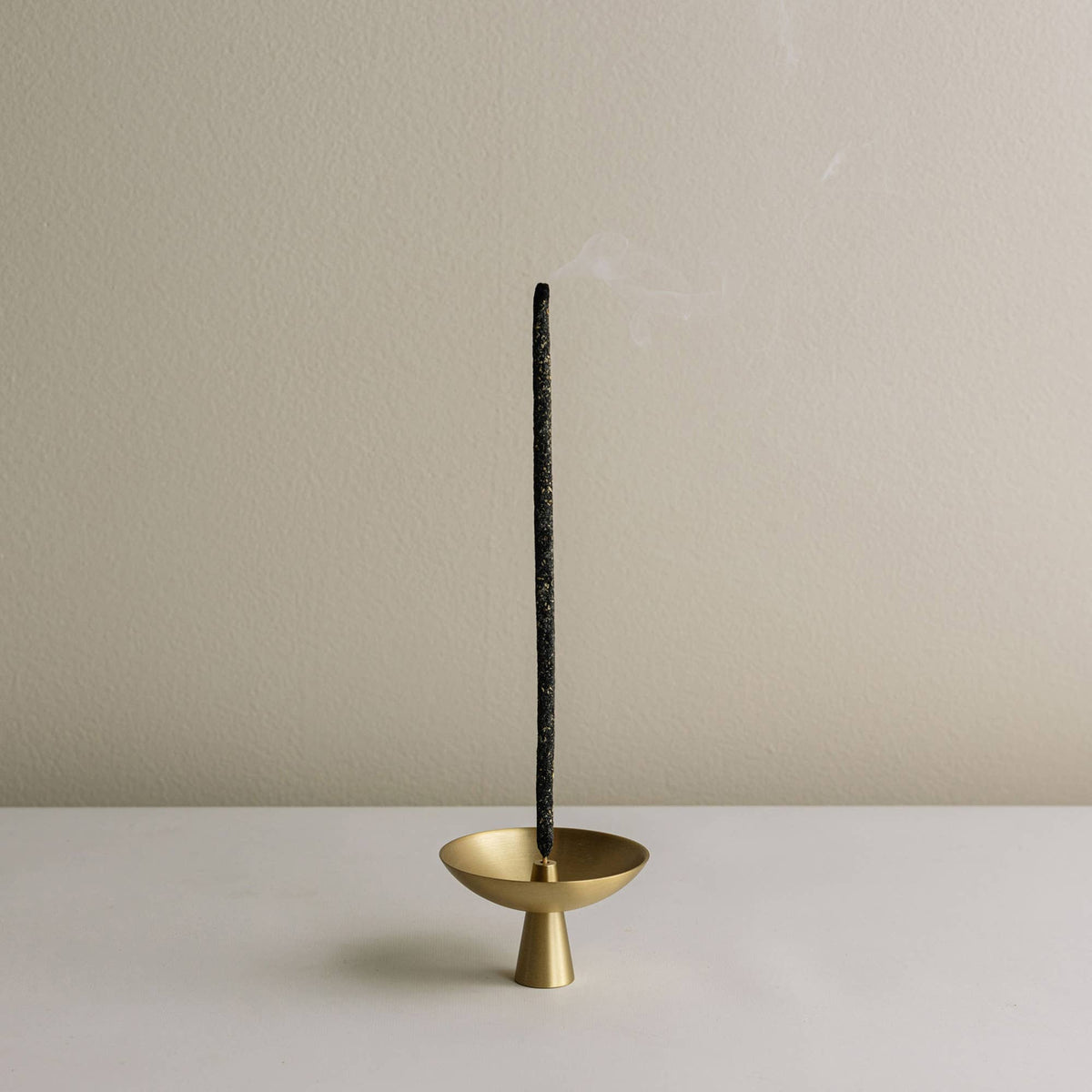 Incense Holder with Ash Catcher | Brass