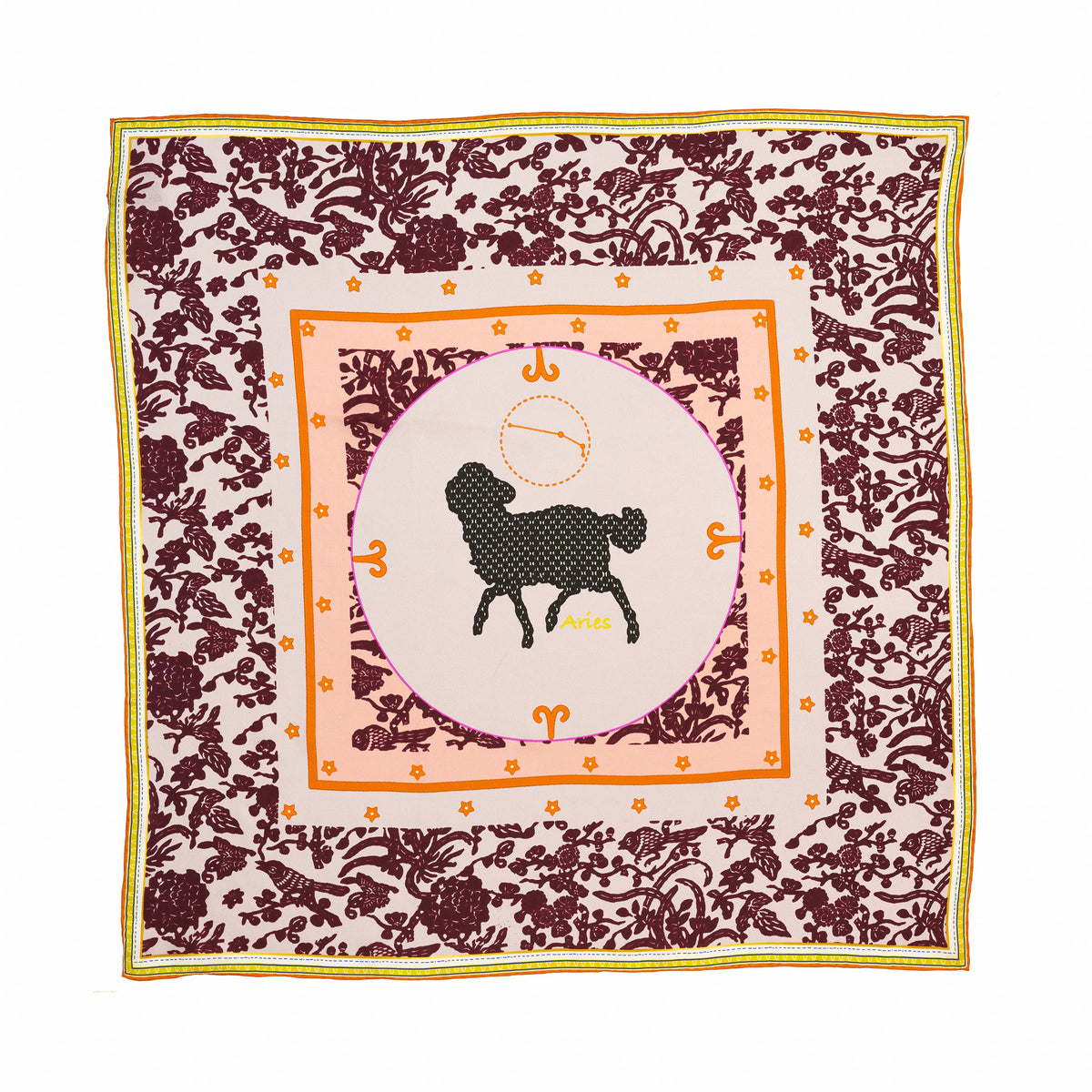 Aries Silk Bandana