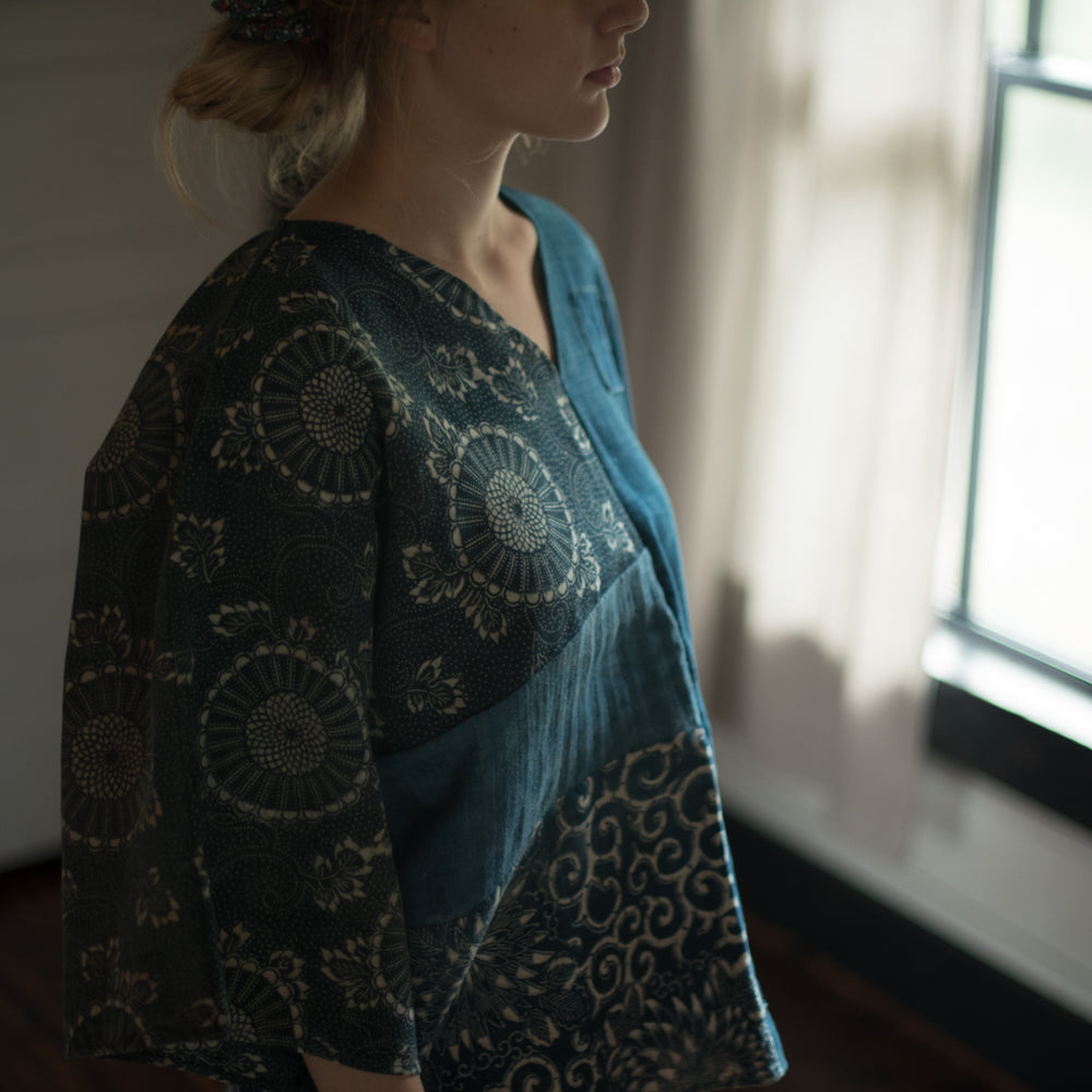 BORO Kimono Top