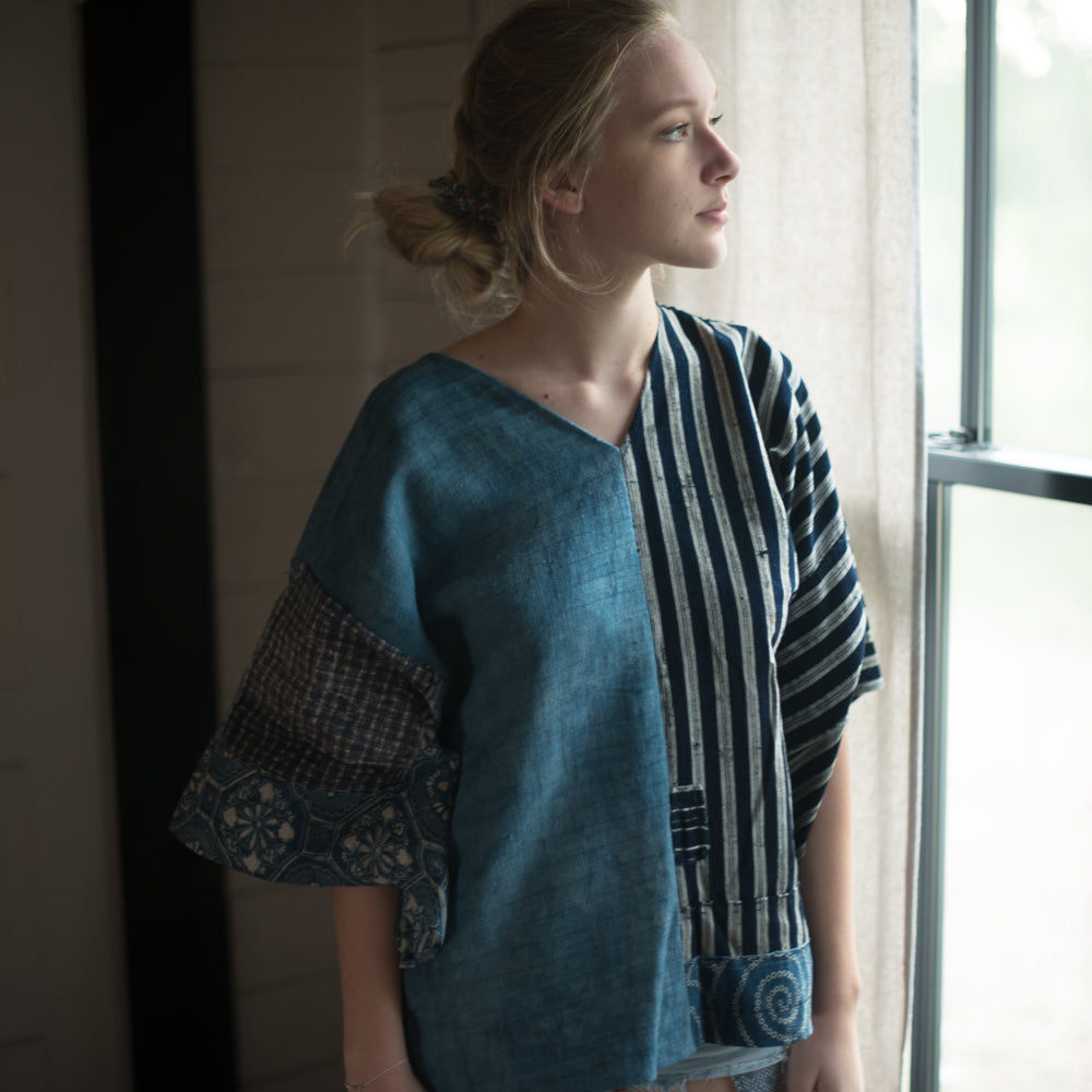 BORO Kimono Top