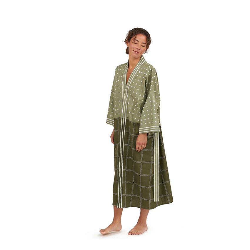 Mountain Green Kimono